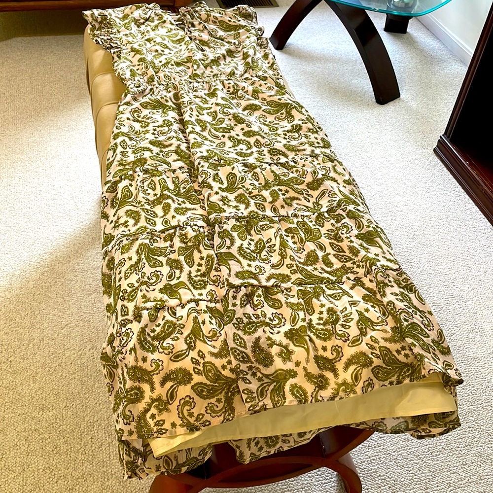 BB DAKOTA beautiful maxi dress very soft and confortable size L